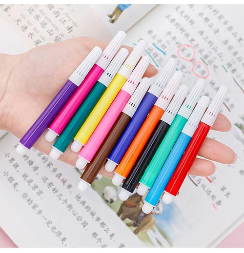 幼儿园8色美术绘画笔儿童diy彩笔文具礼品涂鸦笔